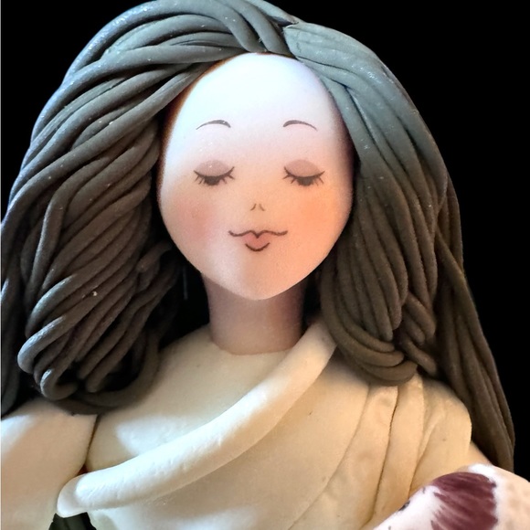 Kneeded Angels Miracles Angel w/Baby New Mom Gift - Mom & Baby Figurine New - Picture 8 of 12